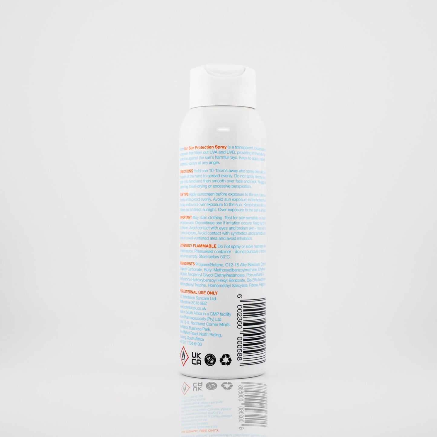 SPF 50 Reef-Safe Sunscreen Spray – Hypoallergenic, Water-Resistant & Non-Greasy