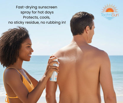 SPF 30 Sunscreen Spray – Sensitive Skin Friendly, Lightweight & Reef-Safe