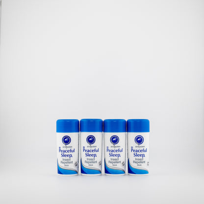 Stick repellente per insetti Peaceful Sleep 30 g, confezione da 4