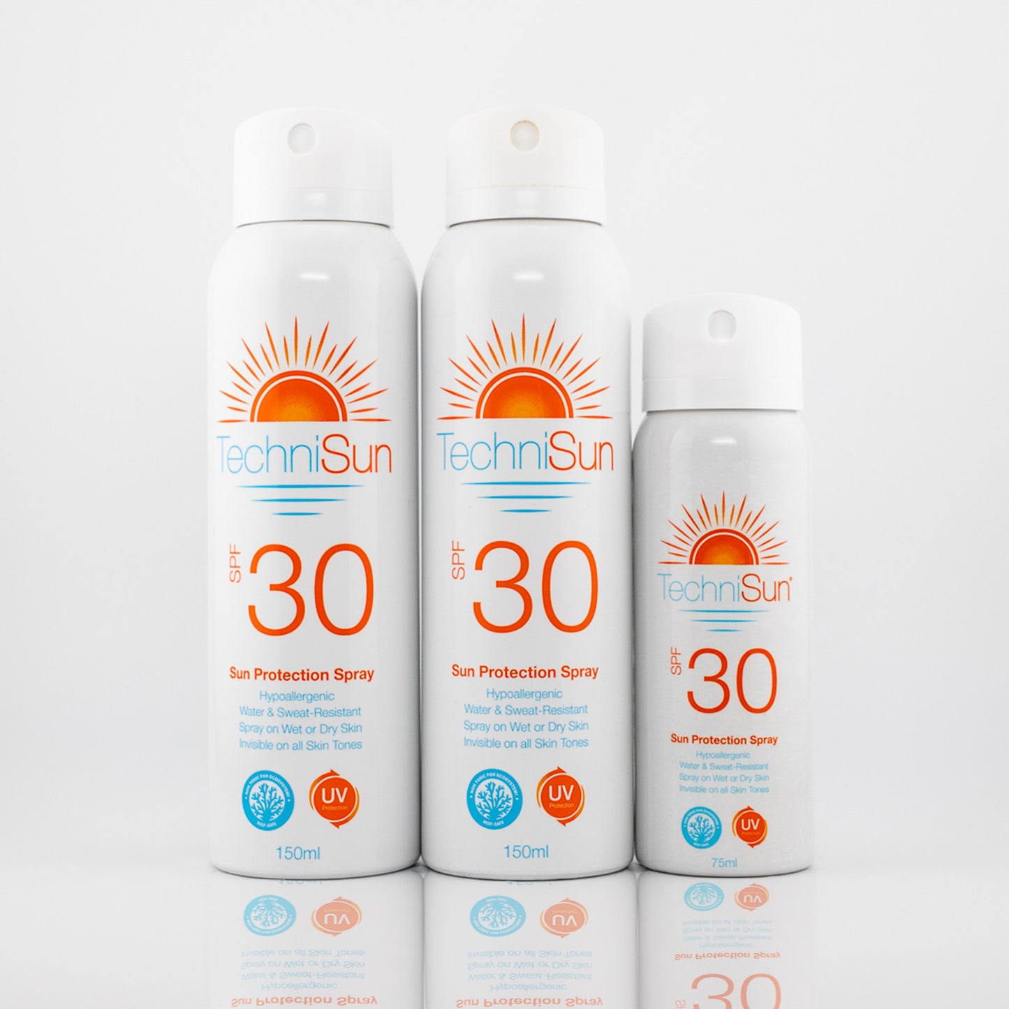 TechniSun SPF 30 Sun Protection Spray Hypoallergenic Reef-friendly