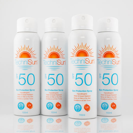 Reef-safe SPF 50 Sun Protection Spray 150ml 4-Pack