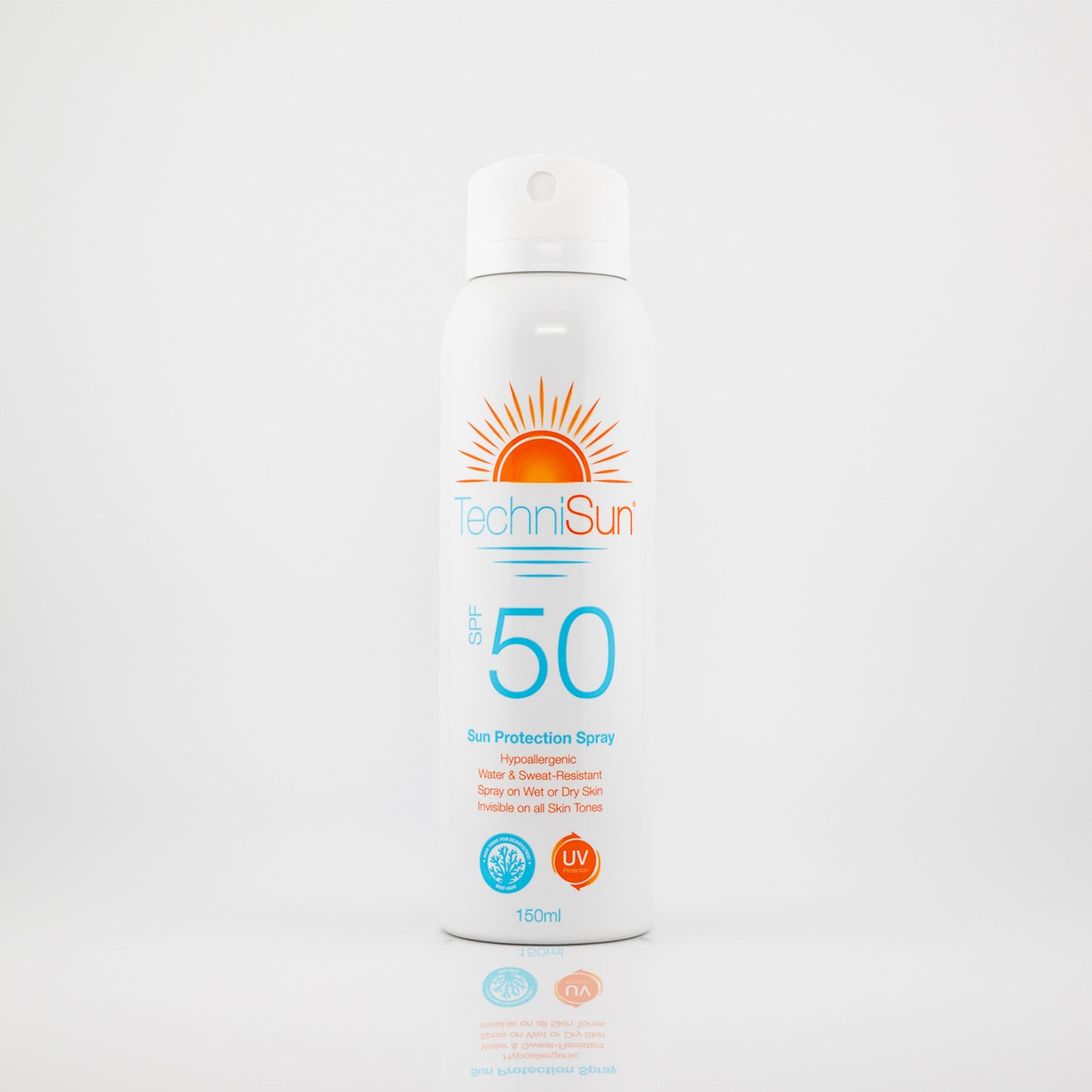 SPF 50 Reef-Safe Sunscreen Spray – Hypoallergenic, Water-Resistant & Non-Greasy