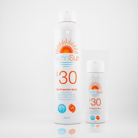 TechniSun SPF 30 Family Spray – Hypoallergenic, Reef-Safe & Non-Greasy