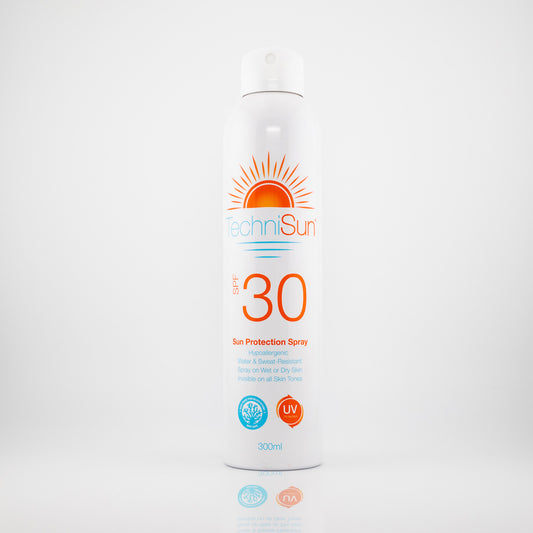 TechniSun SPF 30 Family Spray – Hypoallergenic for Sensitive Skin