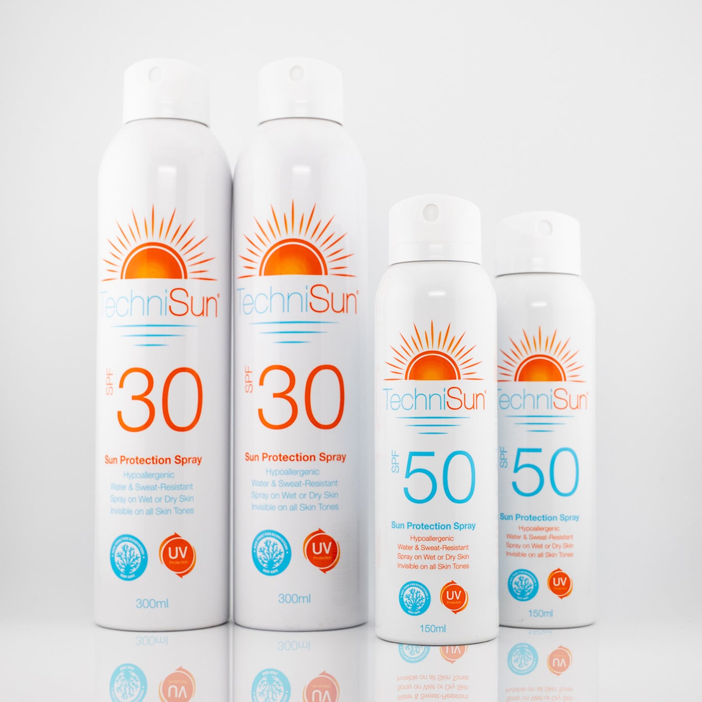 SPF 30/50 Reef-Safe Sun Protection Spray | Non-Greasy & Hypoallergenic for Sensitive Skin