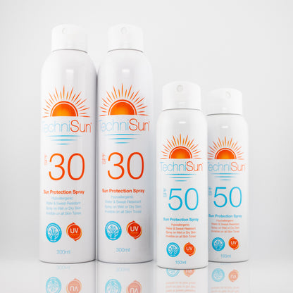 SPF 30/50 Reef-Safe Sun Protection Spray | Non-Greasy & Hypoallergenic for Sensitive Skin