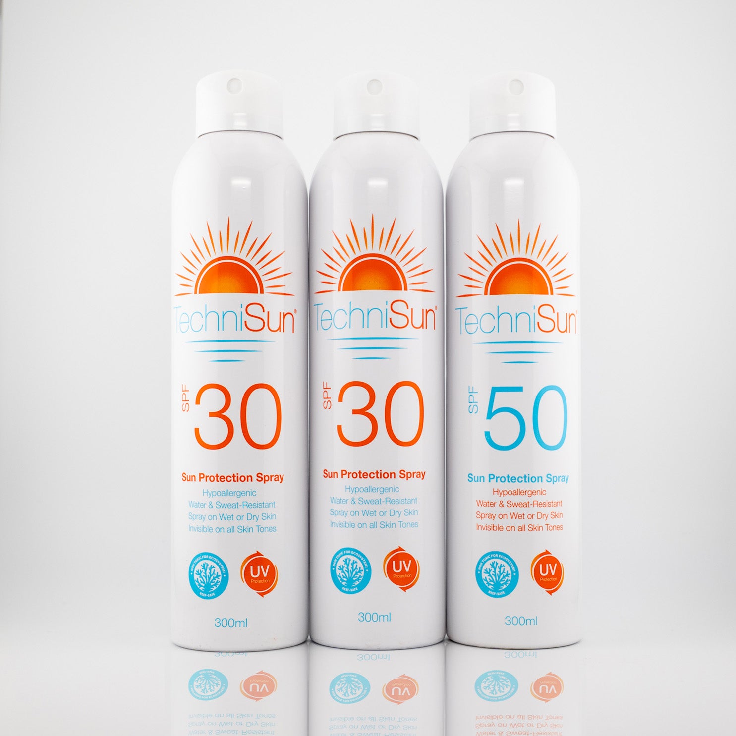 Famly-size mixed SPF Sunscreen Bundle