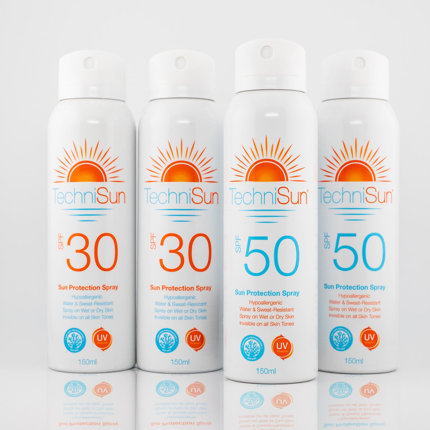 LSF 50/30, 150 ml, Sonnenschutzspray, 150 ml x 4