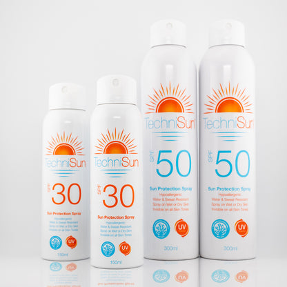 SPF 30 / 50 Reef-Safe Sun Protection Spray Non-Greasy Hypoallergenic