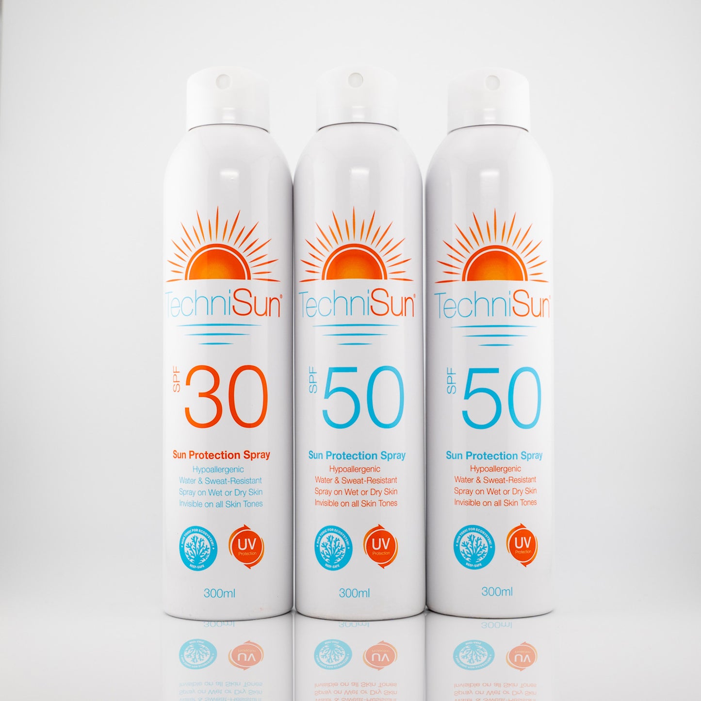 3 für 2 SPF 30 Wet &amp; Dry Sonnenschutzspray