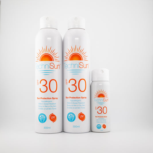 SPF 30 Sun Protection Spray 300ml x 2 (free 75ml)