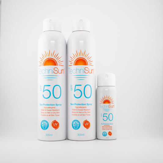 Spray solare SPF 50 300 ml x 2 (75 ml omaggio)