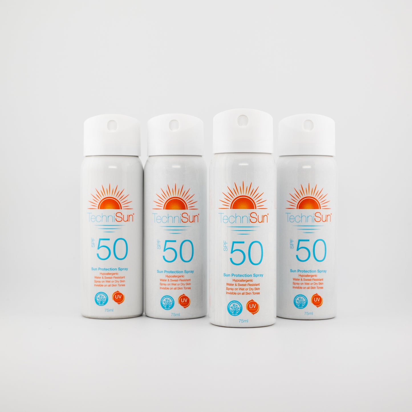 SPF 50 Sun Protection Spray 75ml x 4