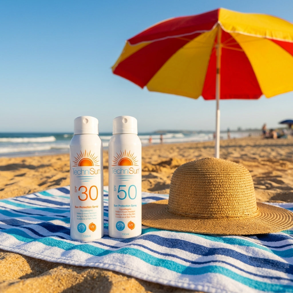 SPF 30/50 Reef-Safe Sun Protection Spray | Non-Greasy & Hypoallergenic for Sensitive Skin